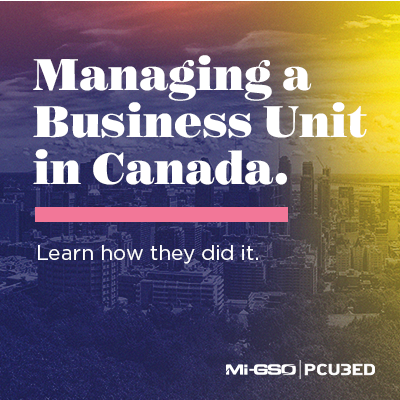 Managing a Business Unit in Canada